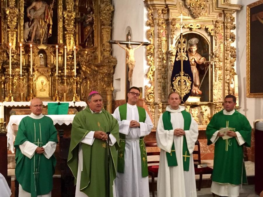 Asistencia a la toma de posesión del nuevo párroco de la Parroquia San Juan Bautista de Los Descalzos y Nuestra Señora de Las Angustias