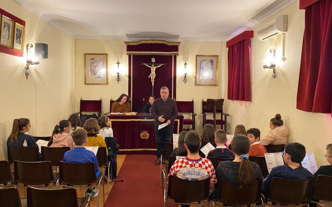 Fotografías del 4º ensayo de la Escolanía de Nuestra Señora de las Angustias