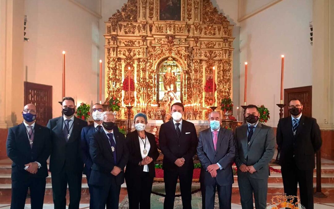 Ofrenda floral a la Hermandad de Humildad y Paciencia