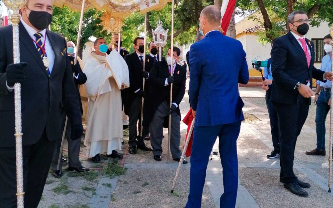 Asistencia a la Procesión Eucarística de la Hermandad de la Candelaria 2021