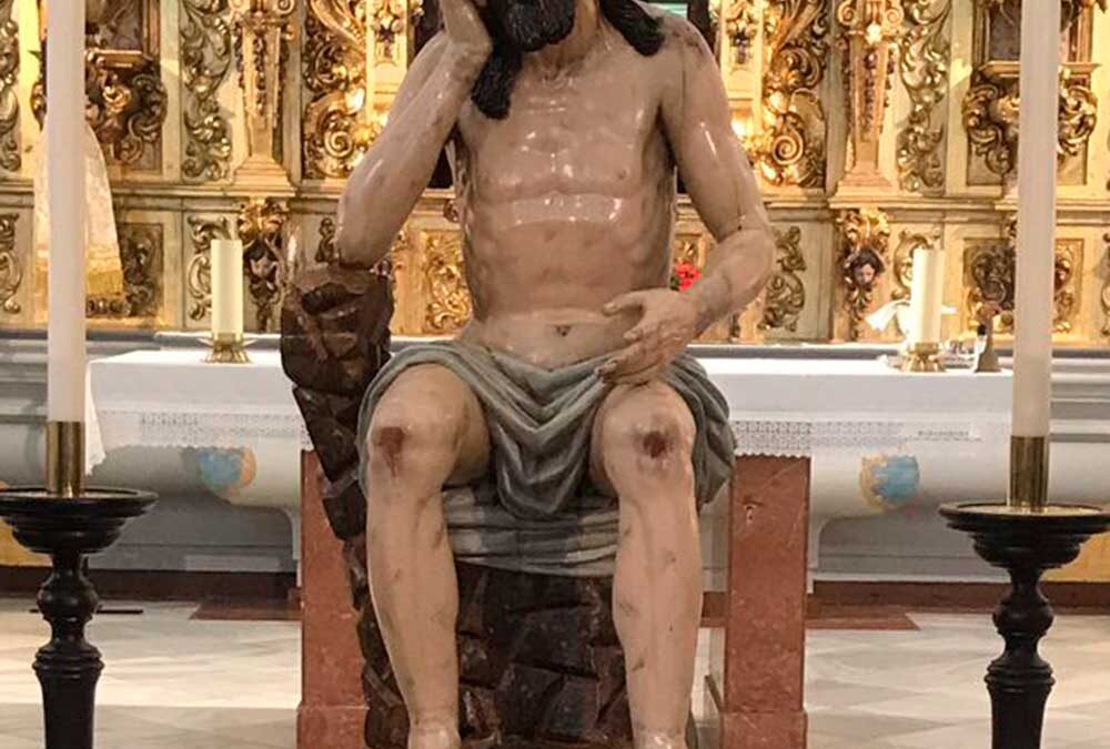 Asistencia a la Solemne Eucaristía de reposición al culto del Santísimo Cristo de la Humildad y Paciencia