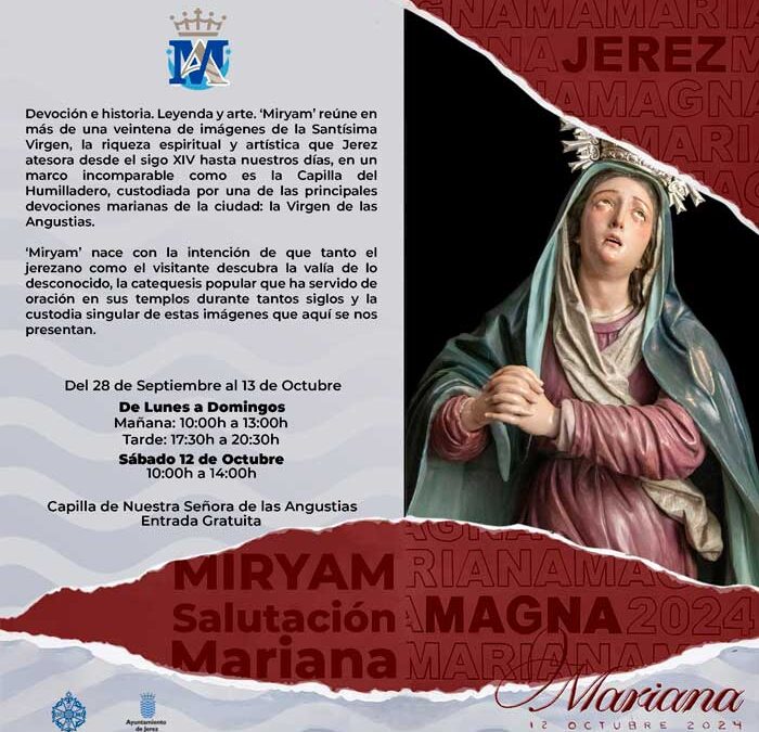 Exposición Magna “Salutación Mariana Miryam” 2024